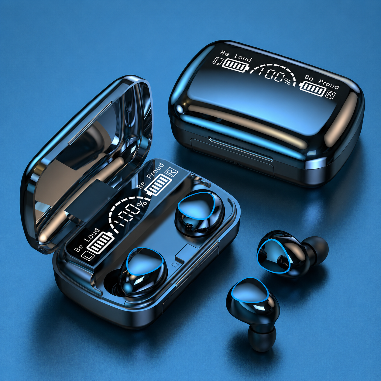 M10 Headset Bluetooth Wireless TWS + Power Bank 3500mAh